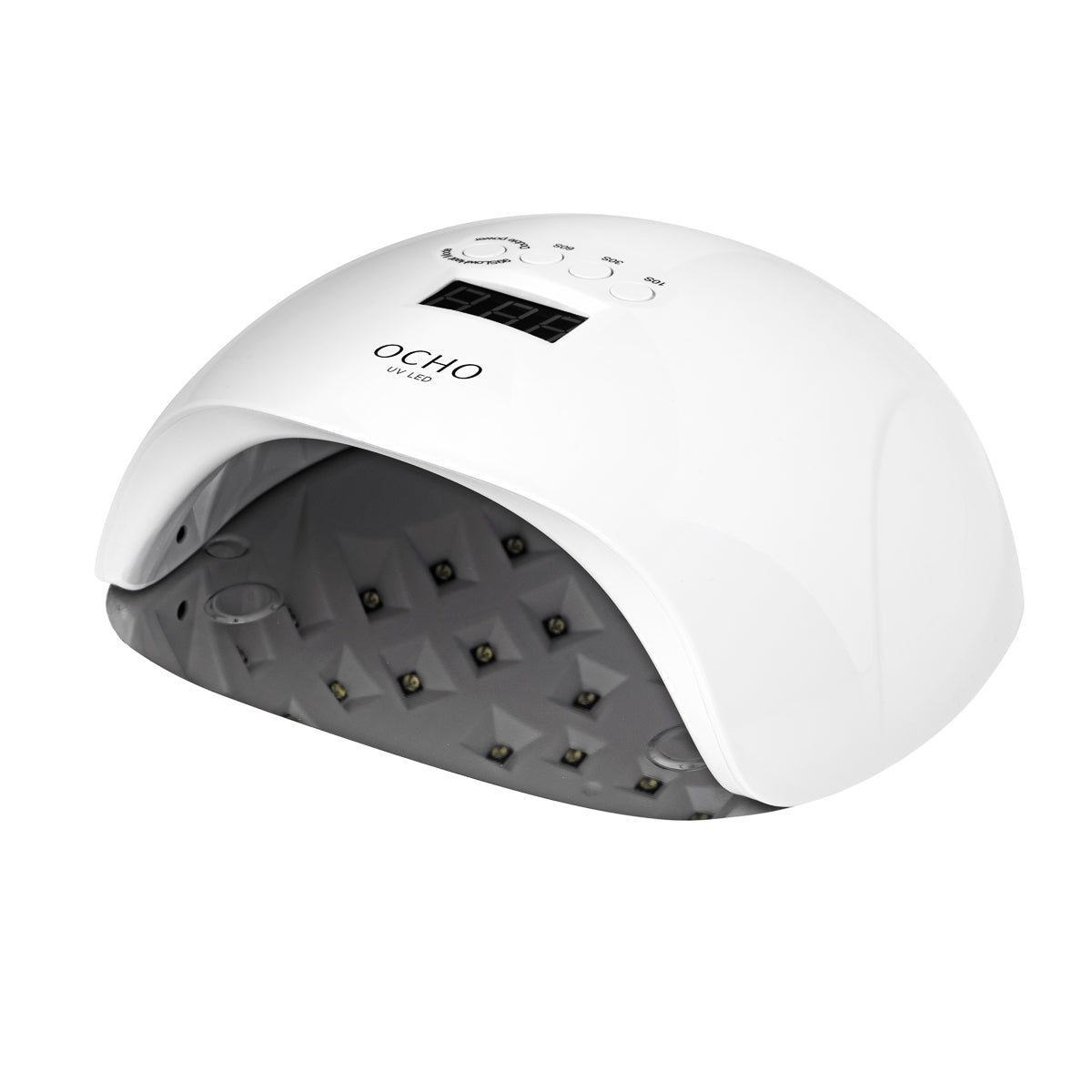 UV LED Lamp OCHO NAILS X13 65W wit met spiegelbodem