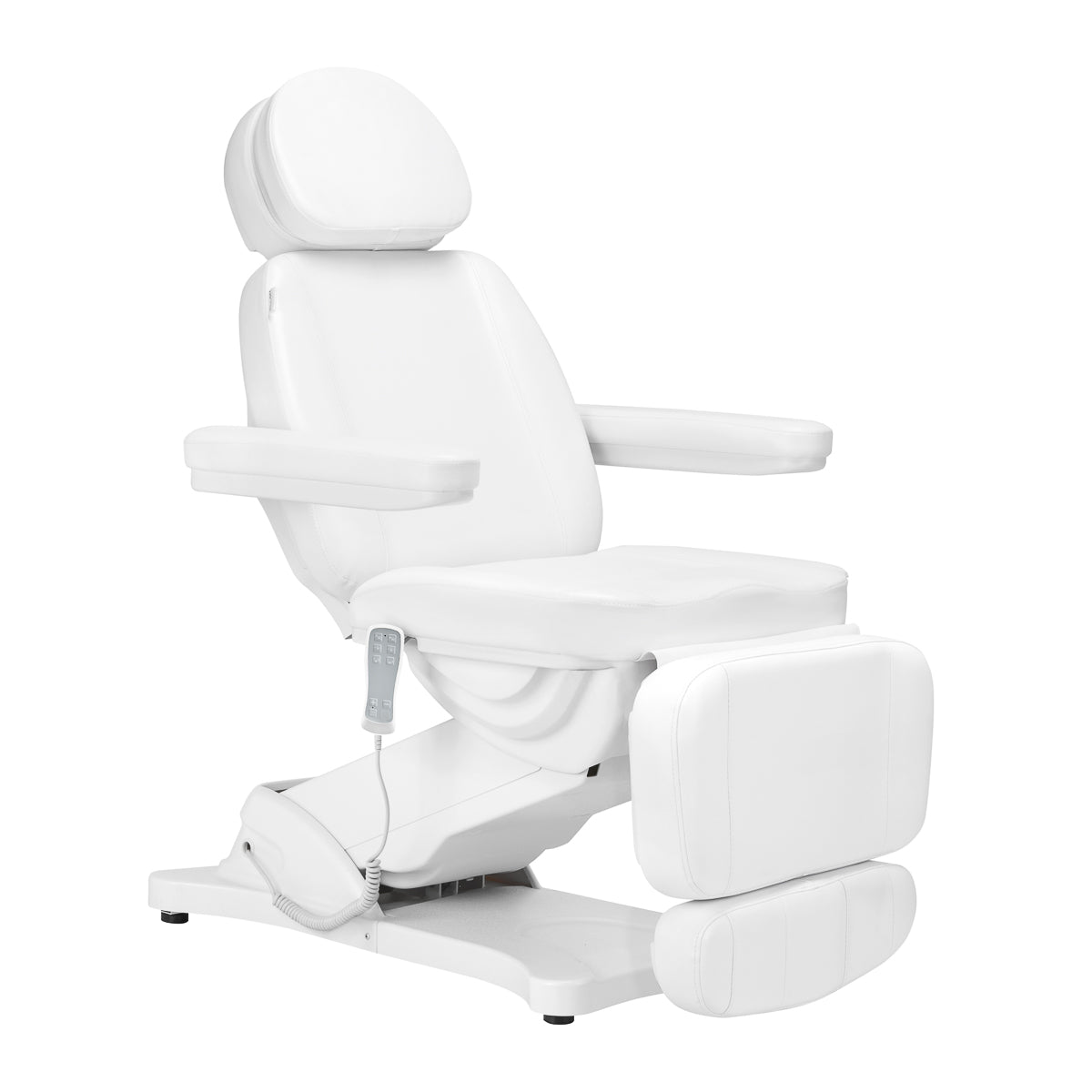 Elektrische behandelstoel SILLON CLASSIC 3 motoren met verwarming tweede editie wit