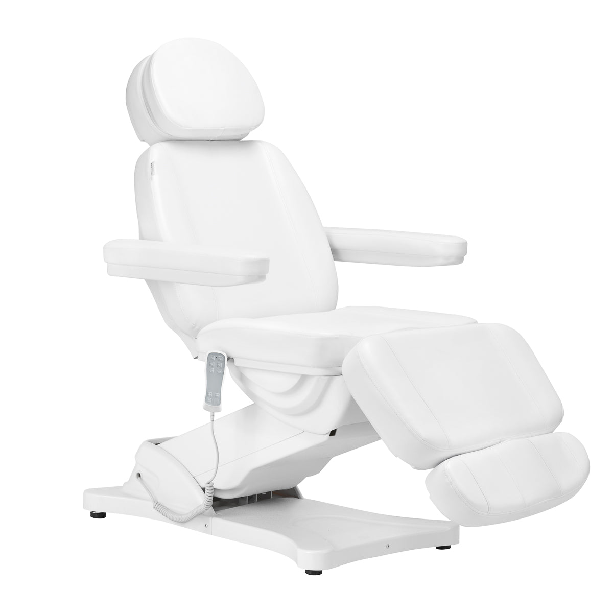 Elektrische behandelstoel SILLON CLASSIC 3 motoren met verwarming tweede editie wit