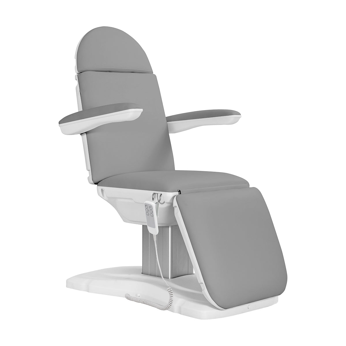 Sillon Eclipse elektrische cosmetische stoel 3 actuatoren grijs