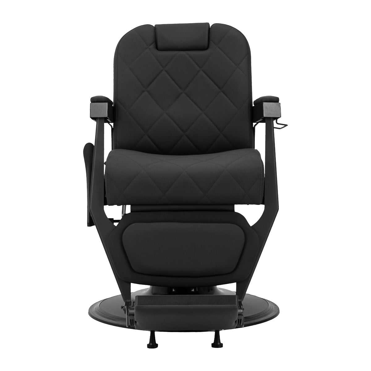 Gabbiano kappersstoel Bruno met zwart frame Zwart