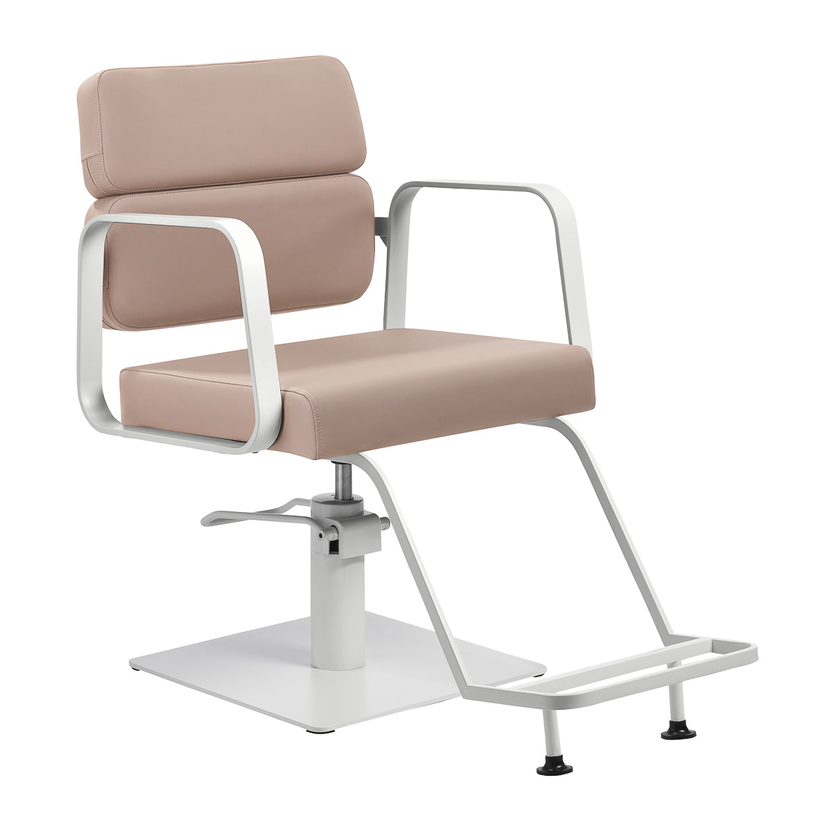 Gabbiano kappersstoel Porto wit beige
