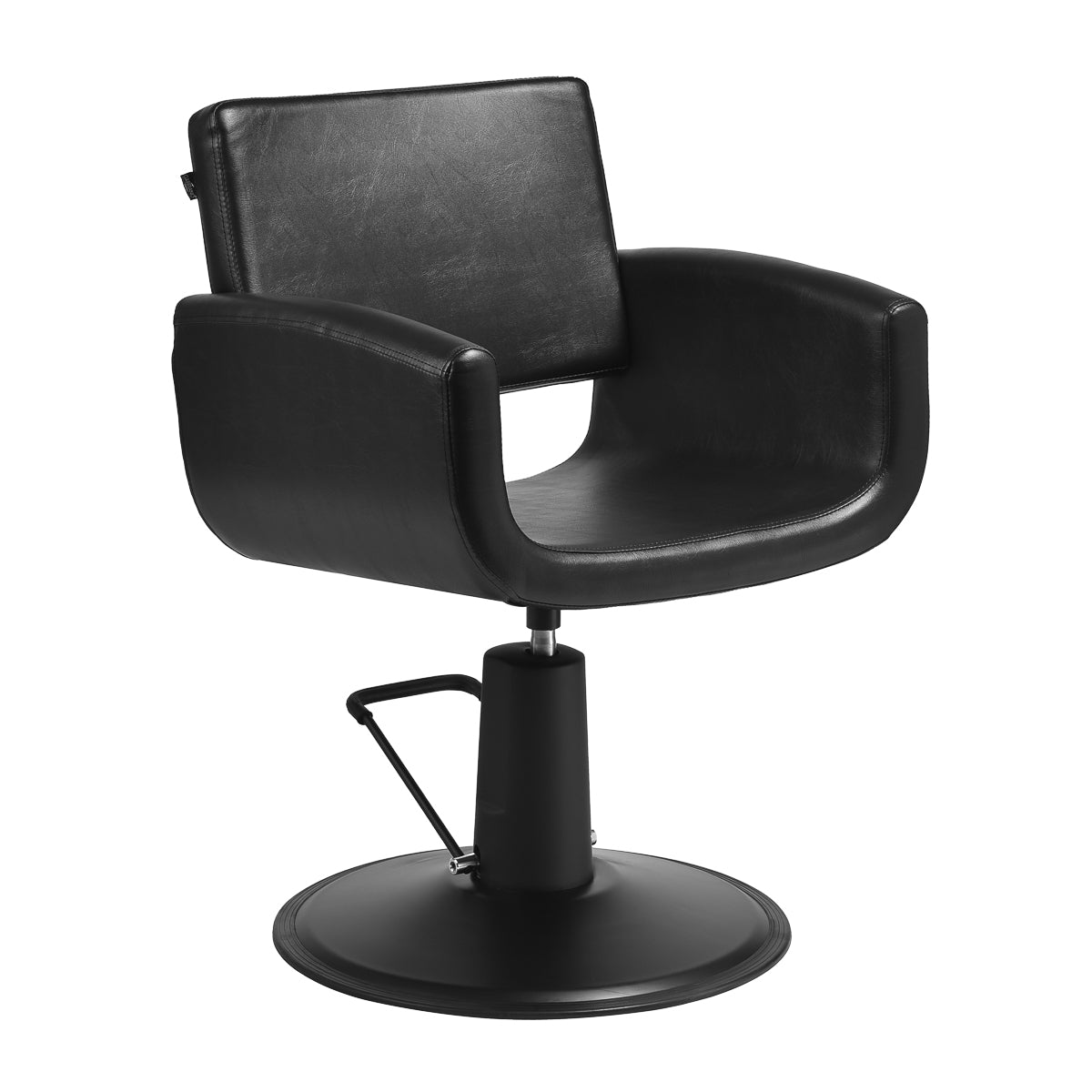 Gabbiano Mataro fauteuil de coiffure noir
