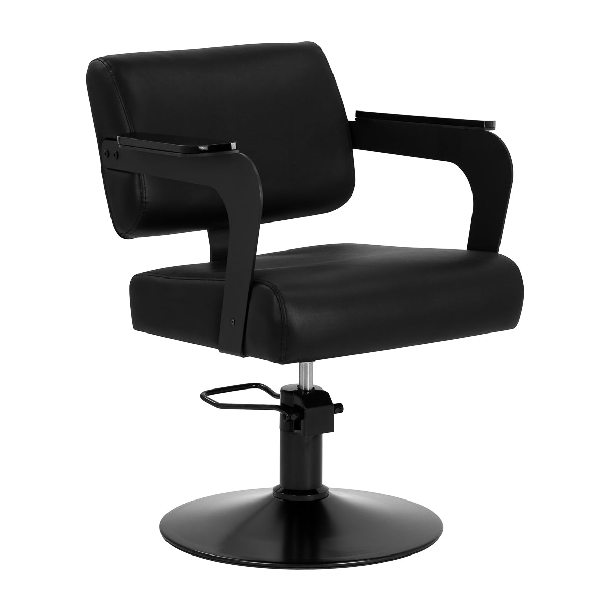Cheveux System Jet noir fauteuil de coiffure noir
