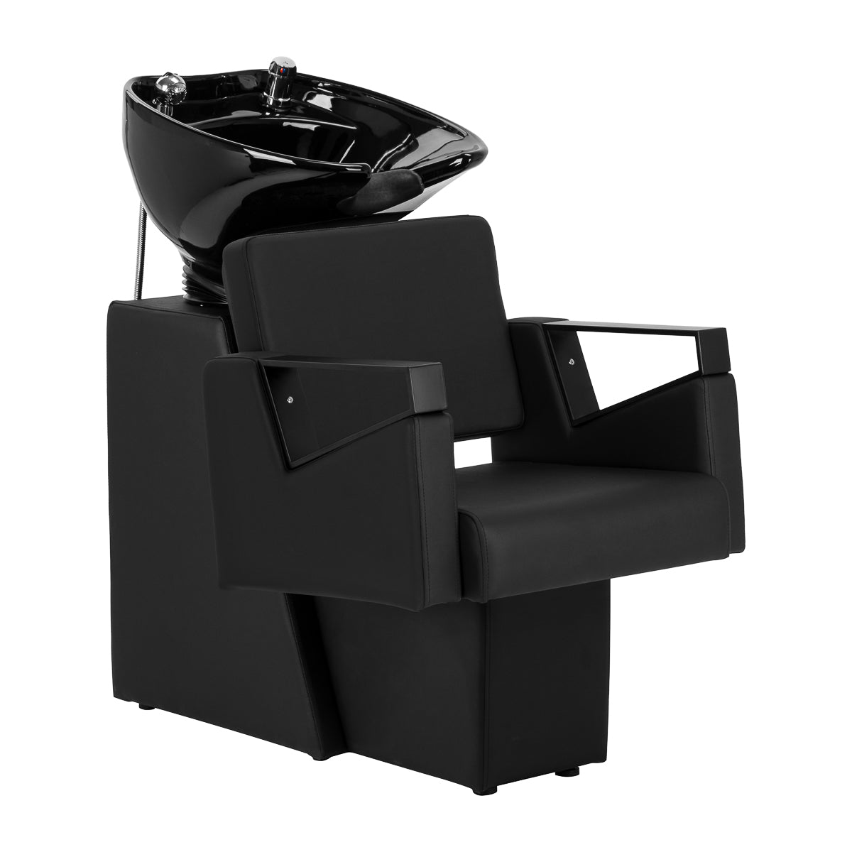 Cheveux salon bac de lavage Hair System Duplex Noir