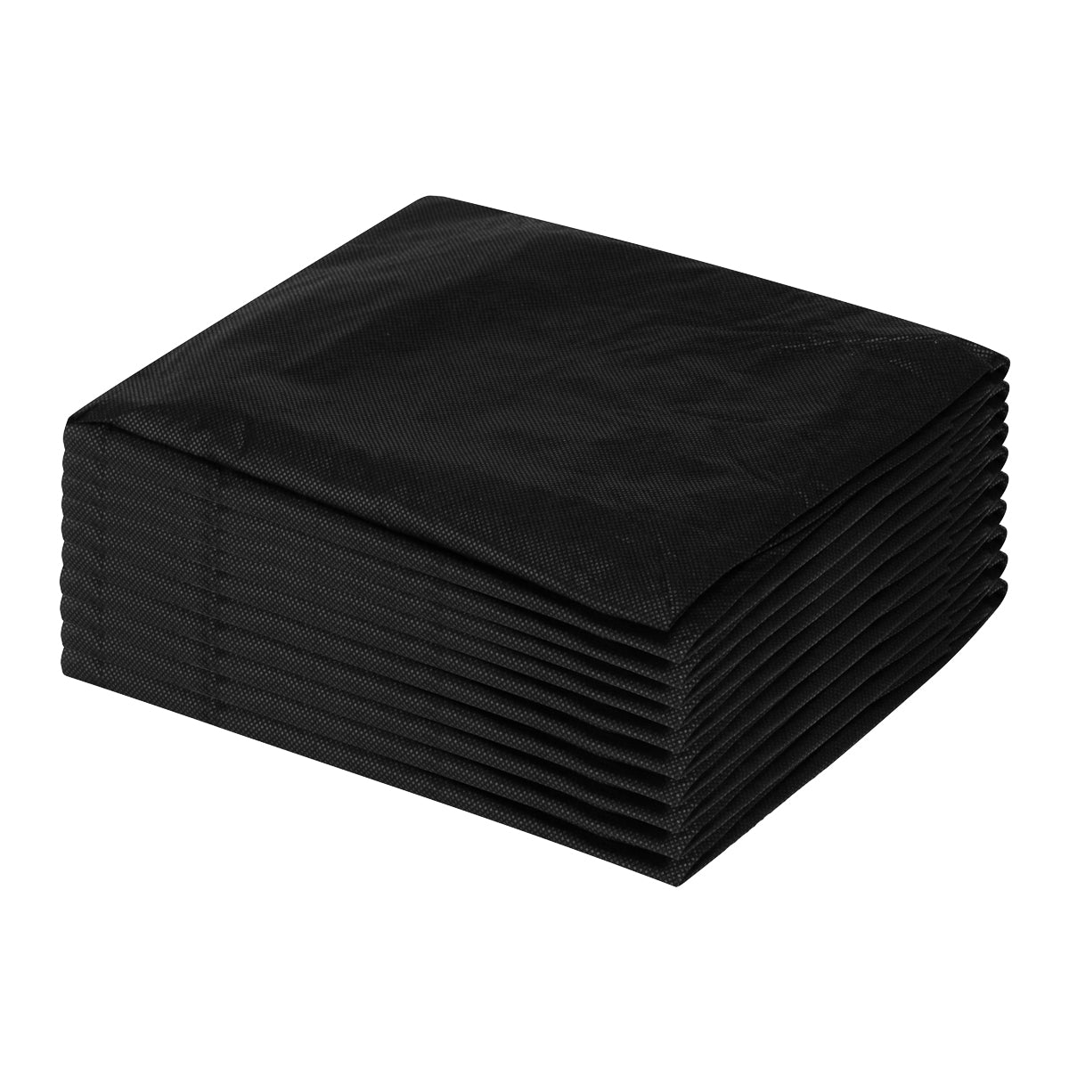 Disposable chair cover with elastic band, 10 pcs. Black
