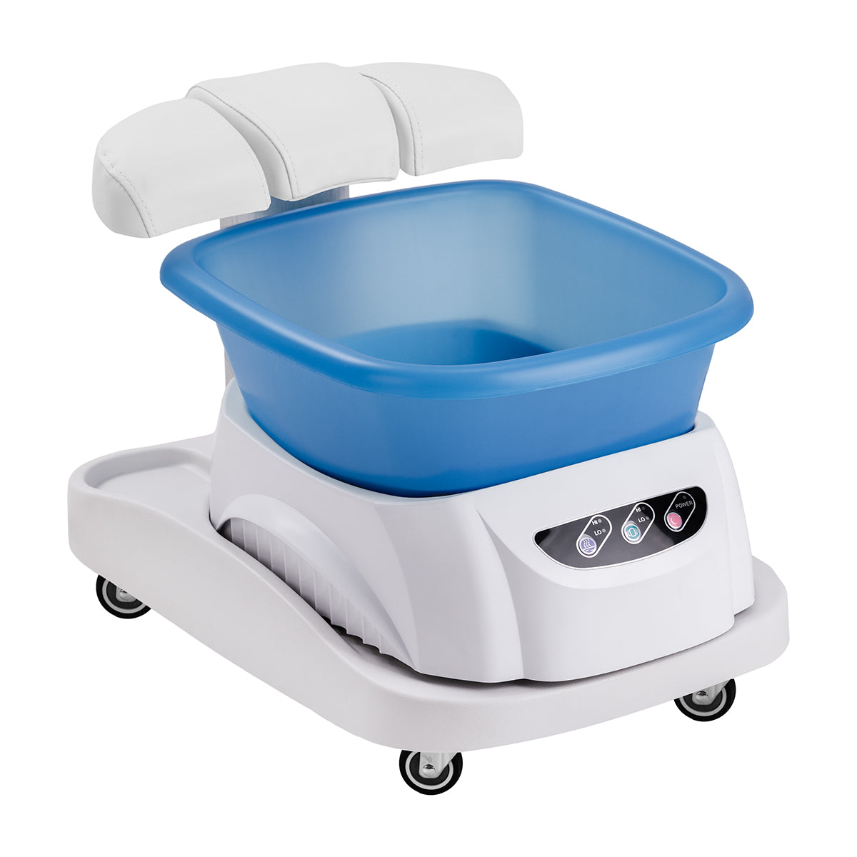 Azzurro shower tray with massager and wit trolley