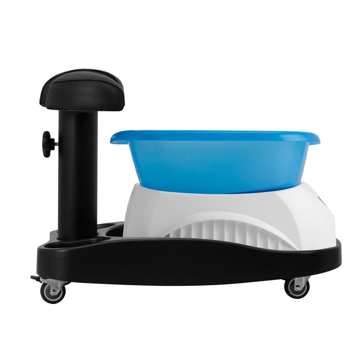 Azzurro shower tray with massager and wit trolley