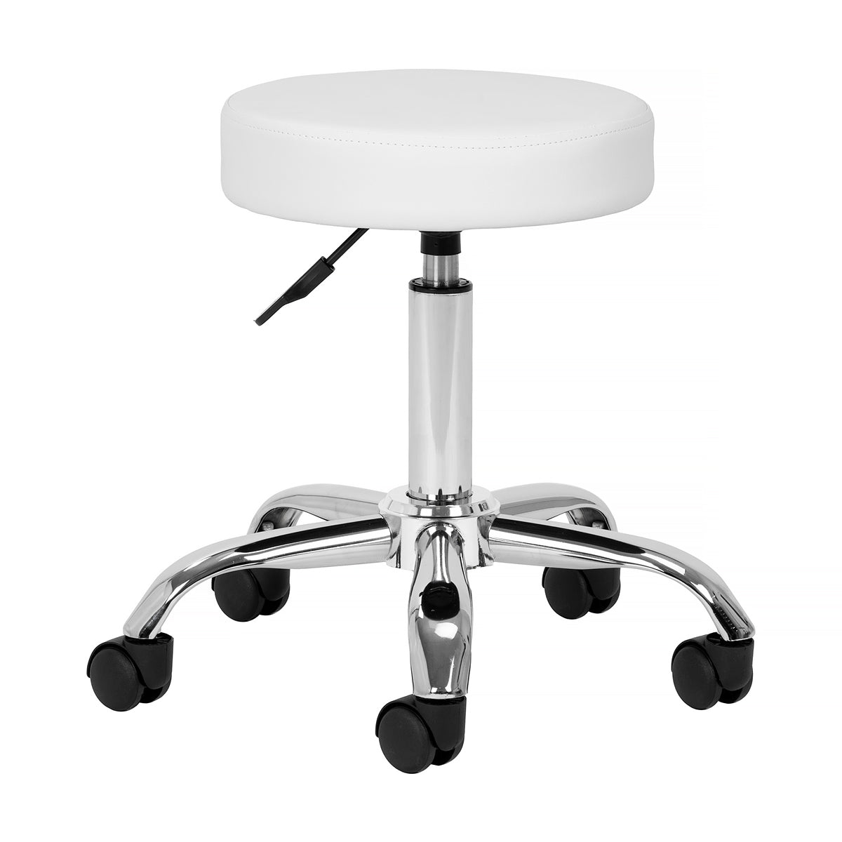 Cosmetische kruk AM-310 wit v