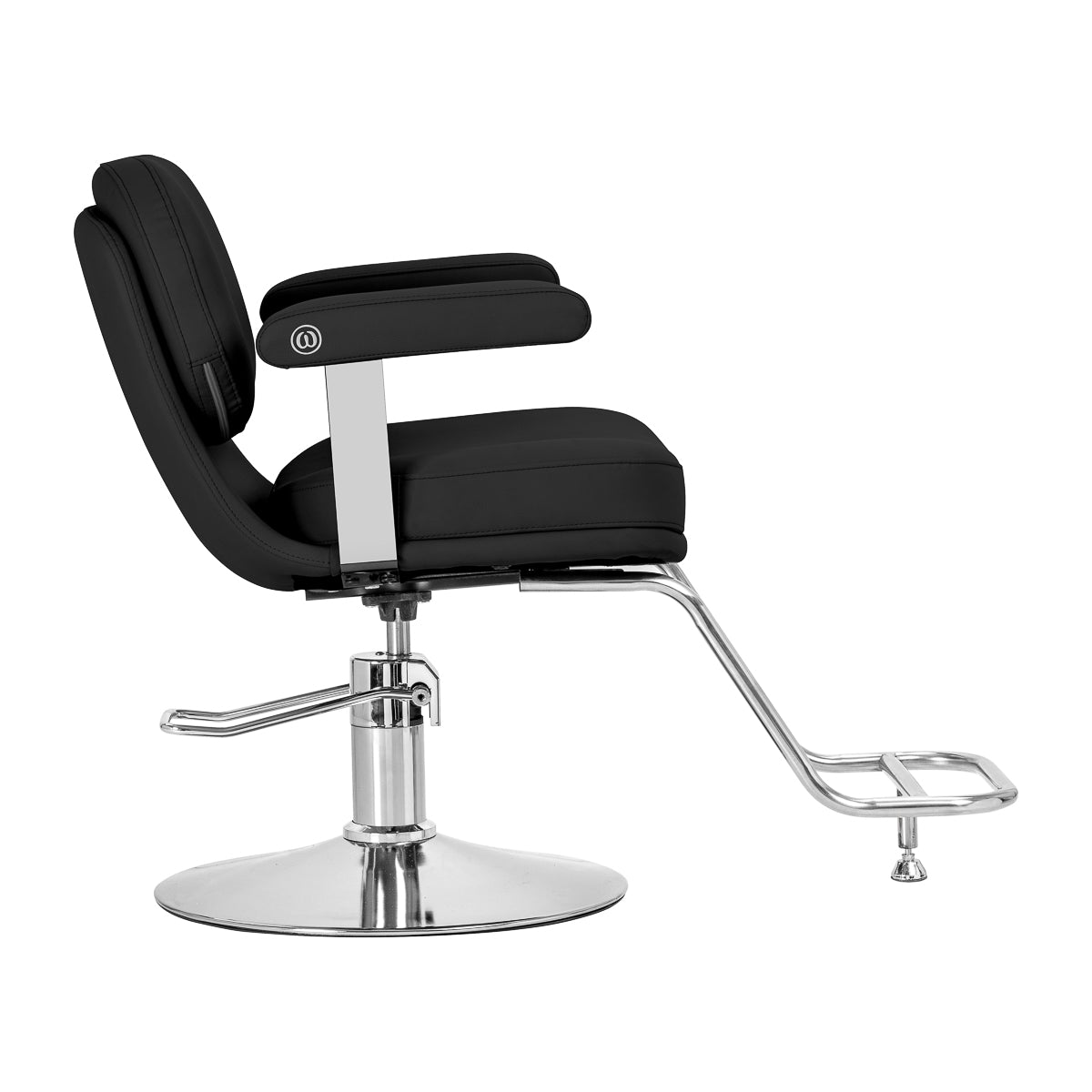 Fauteuil de coiffure Omega Astra noir
