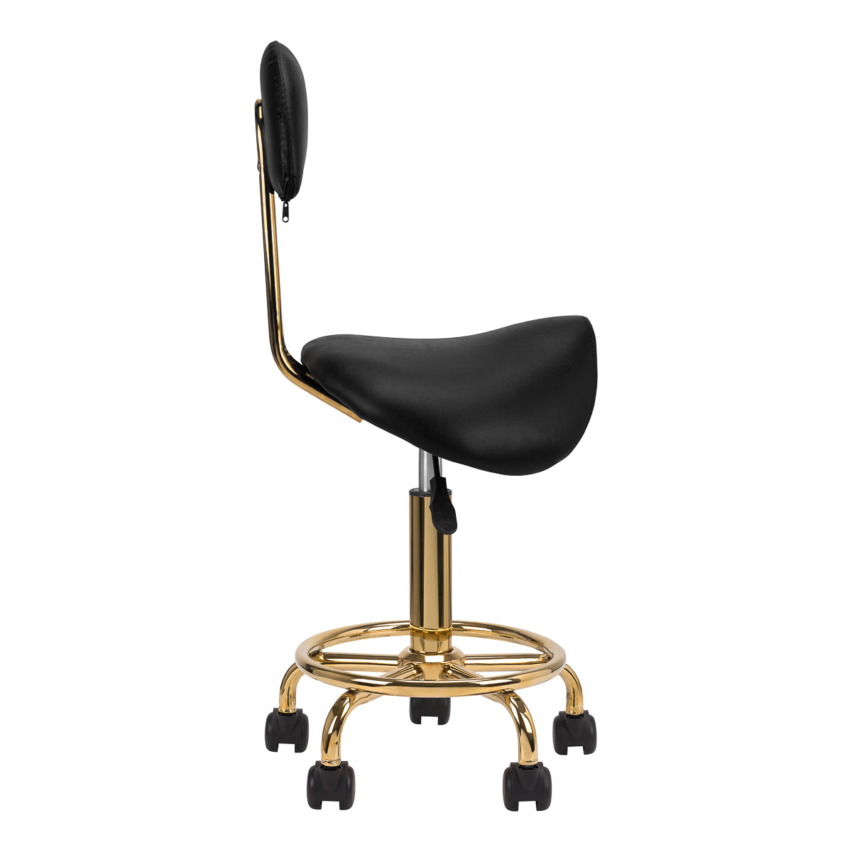 Cosmetische kruk 6001-G goudzwart