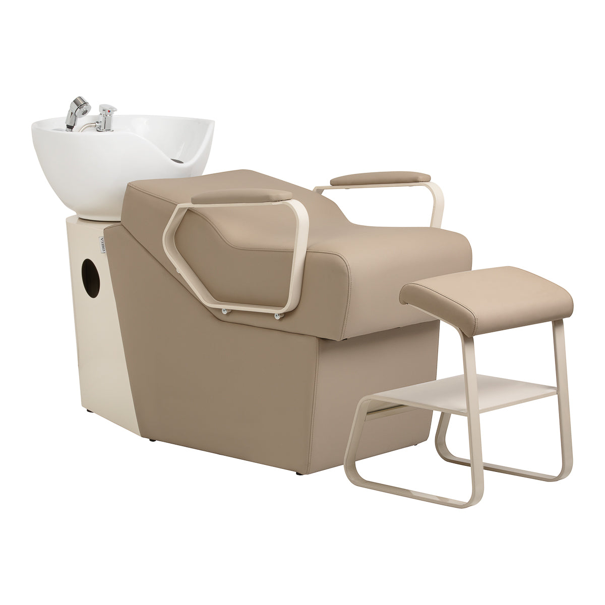 Coiffure bac de lavage Omega Marina beige