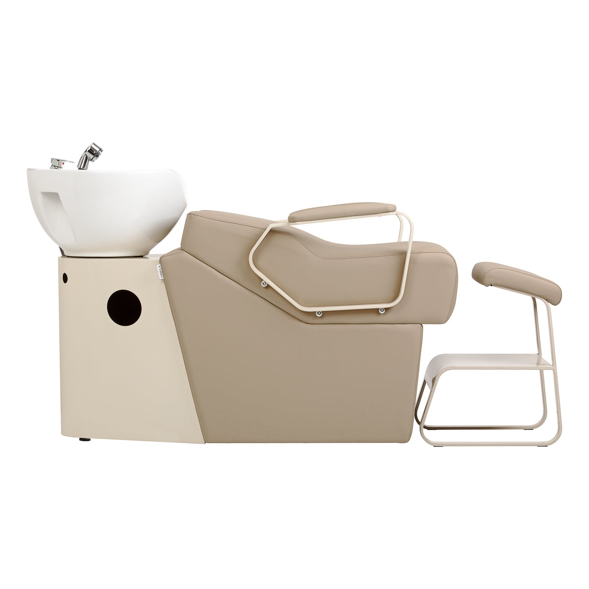 Coiffure bac de lavage Omega Marina beige