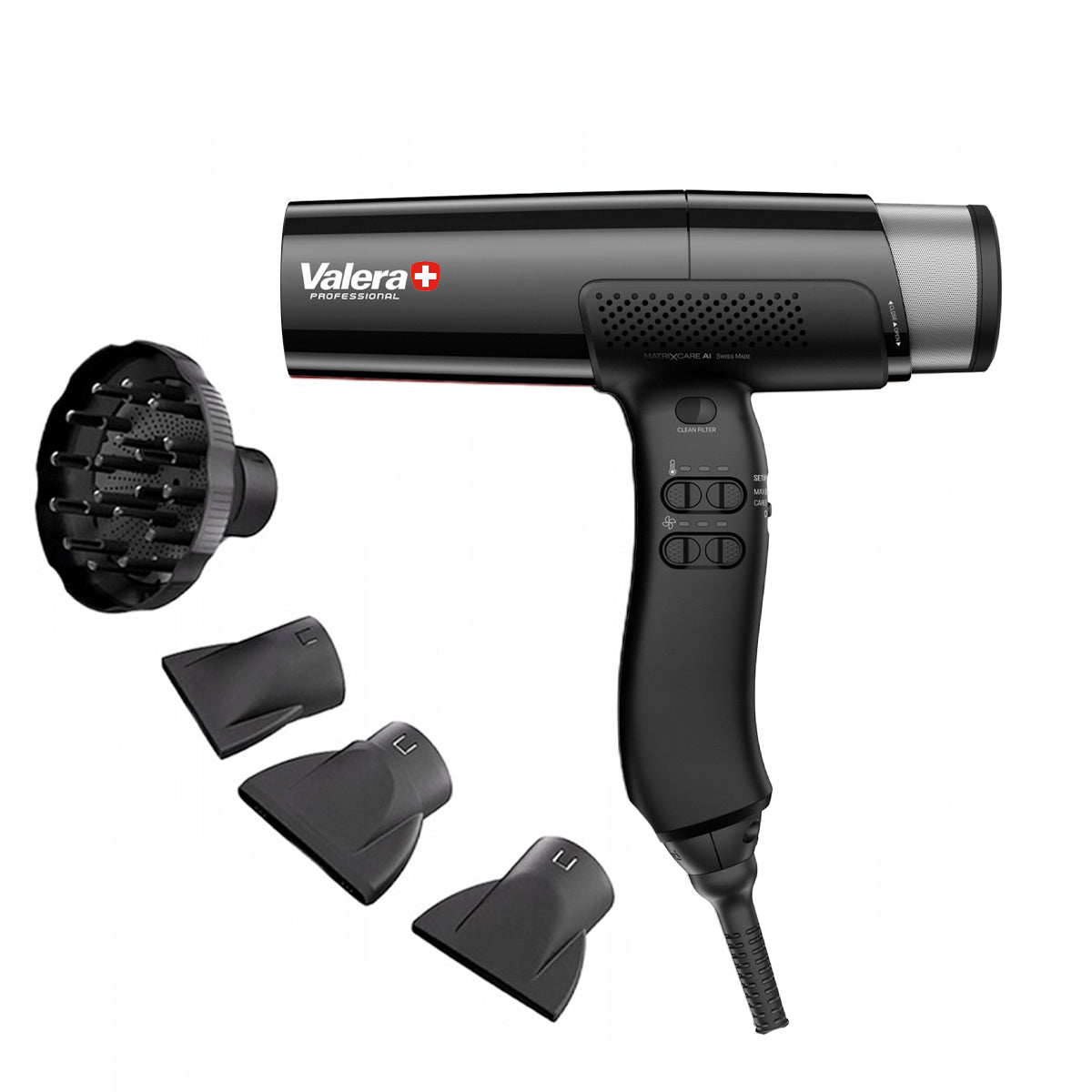 Valera MatrixCare AI sèche-cheveux noir