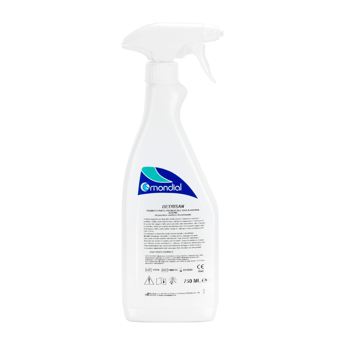 Mondial Detrisan spray voor desinfectie van non-invasieve apparaten