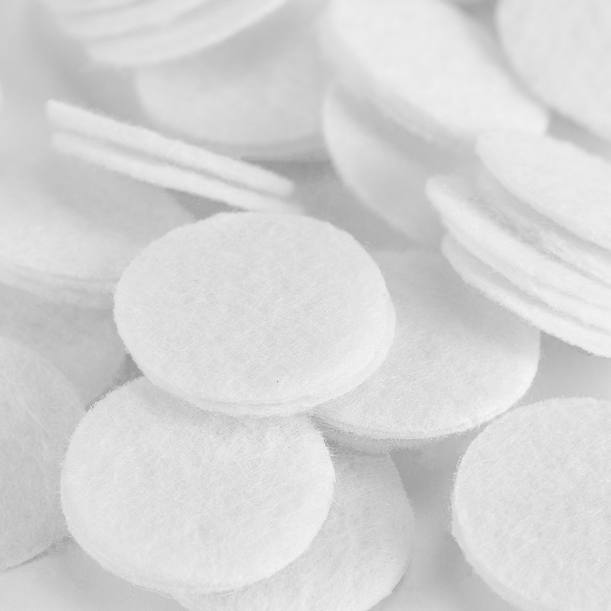 Microdermabrasion filters groot cotton 40 stuks.