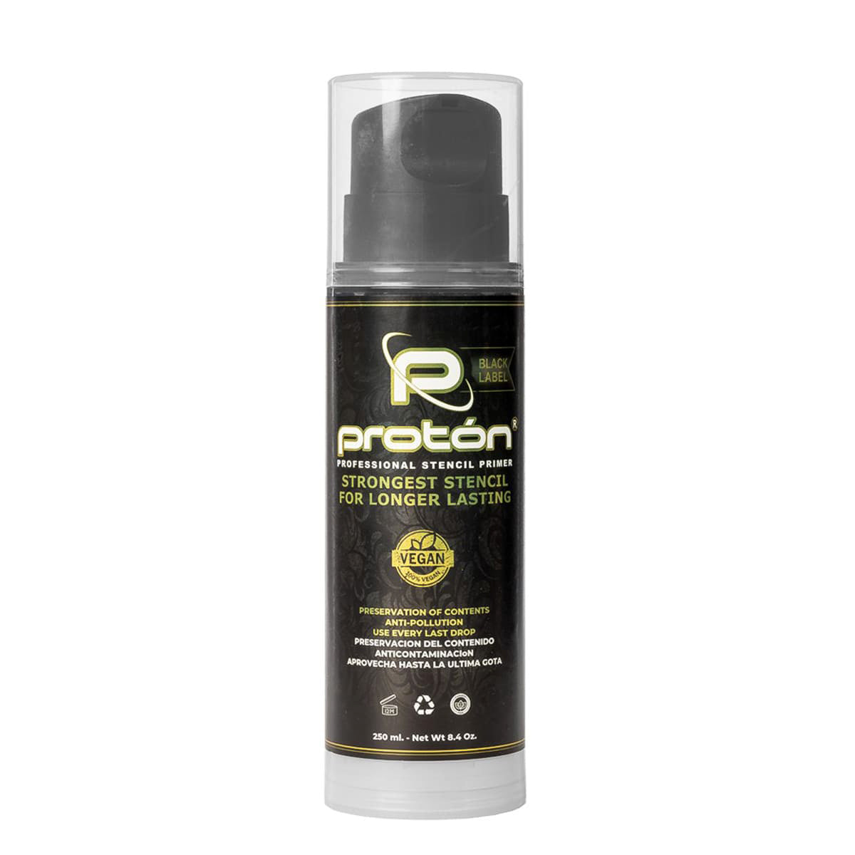 Noir Label – Proton professionnel Stencil Primer – AIRLESS SYSTEM – 250 ml