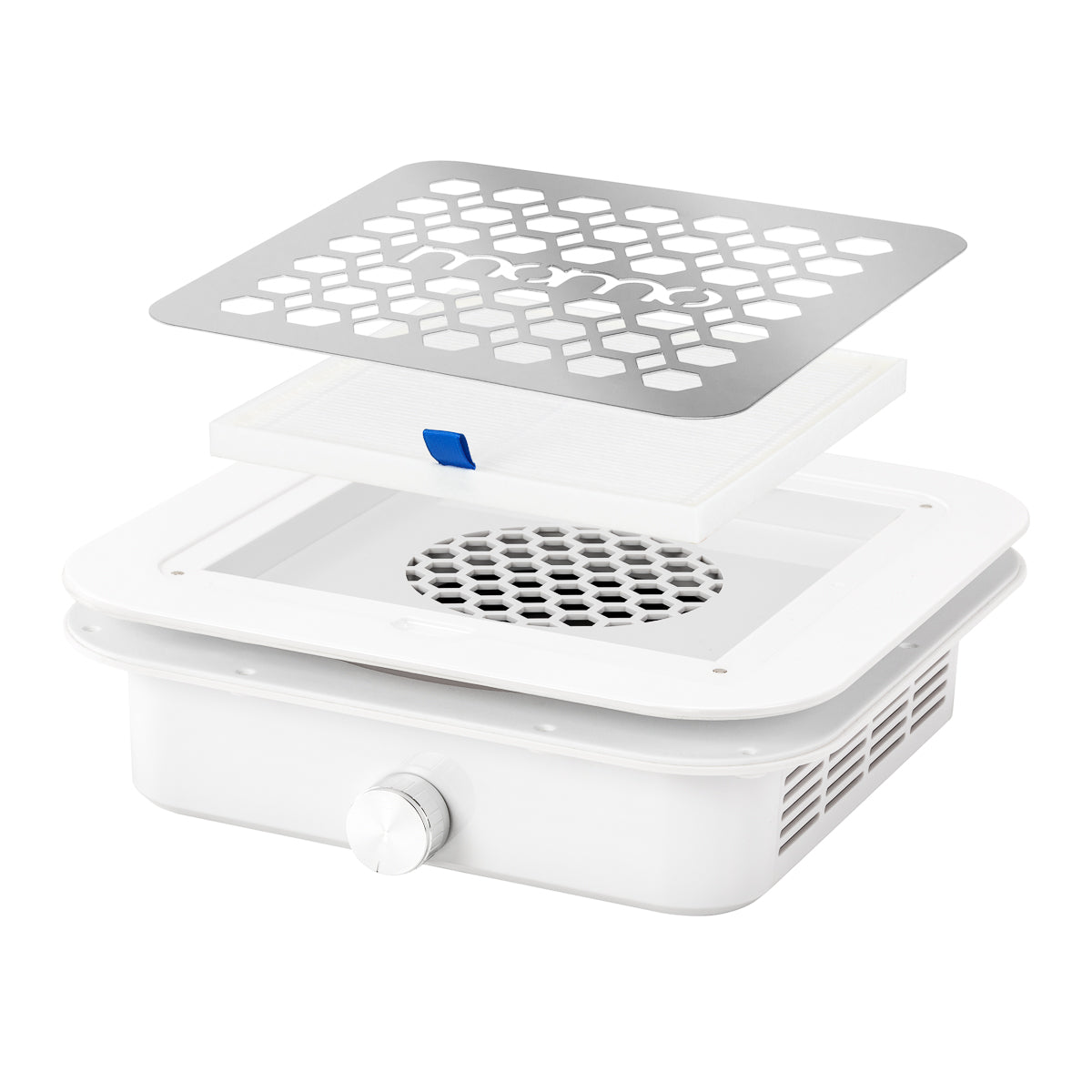 Momo Stofafzuiger P30 ingebouwd 60W, wit