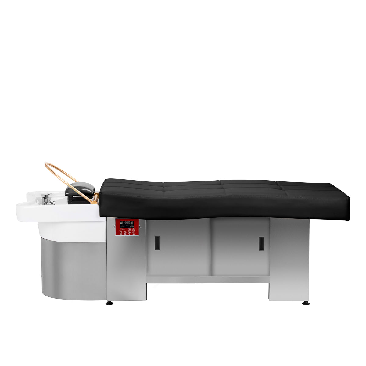 Gabbiano Head Spa 017B cheveux washing lit noir