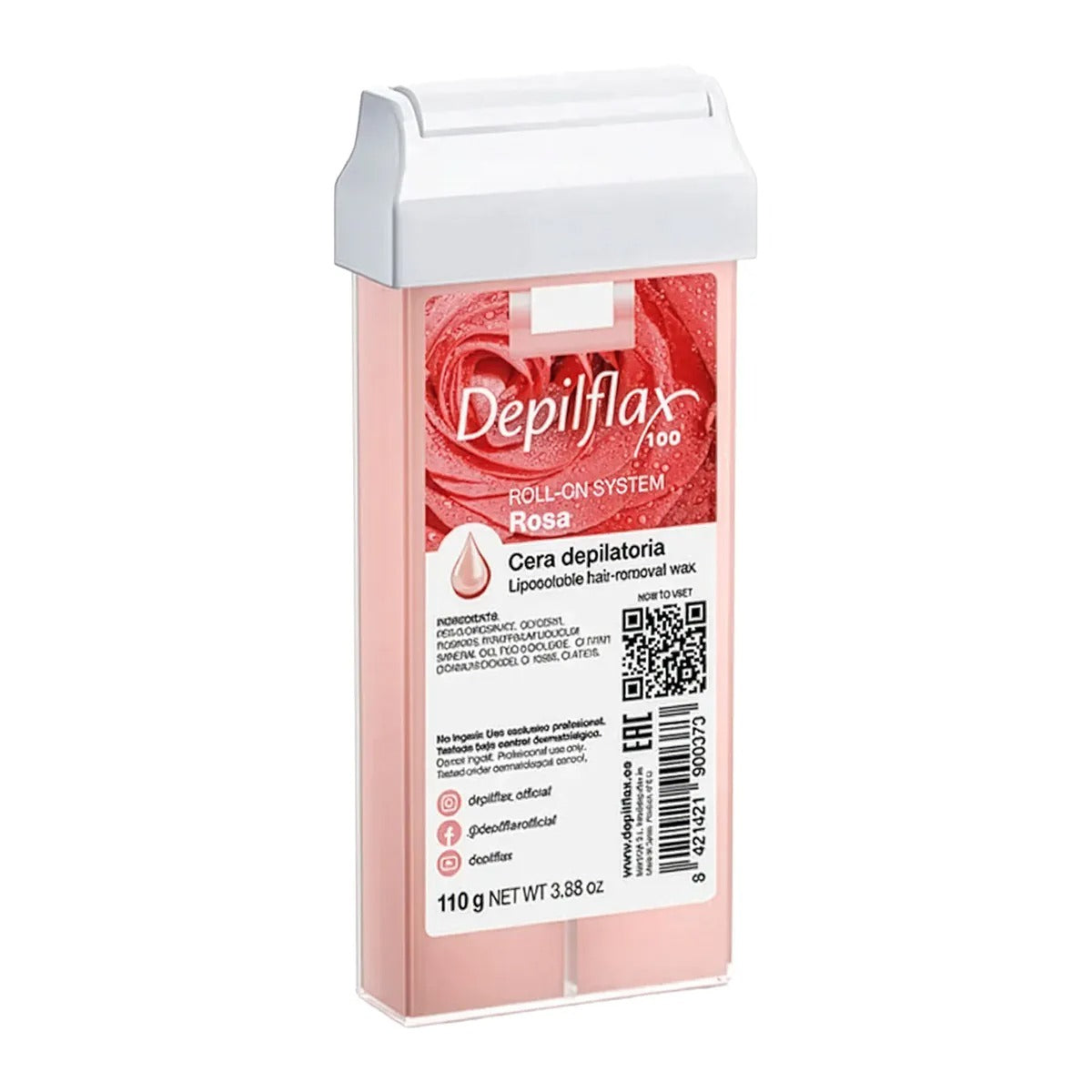 Depilflax 100 Ontharingswas Rosa Creamy, 110 g