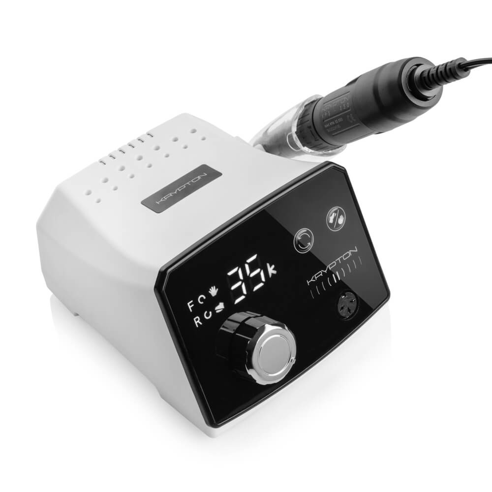 Nagelfreesmachine KRYPTON II XPS-350 at 70 W and 35,000 rpm.