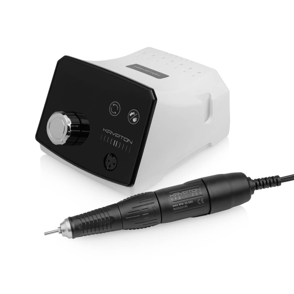 Nagelfreesmachine KRYPTON II XPS-350 at 70 W and 35,000 rpm.