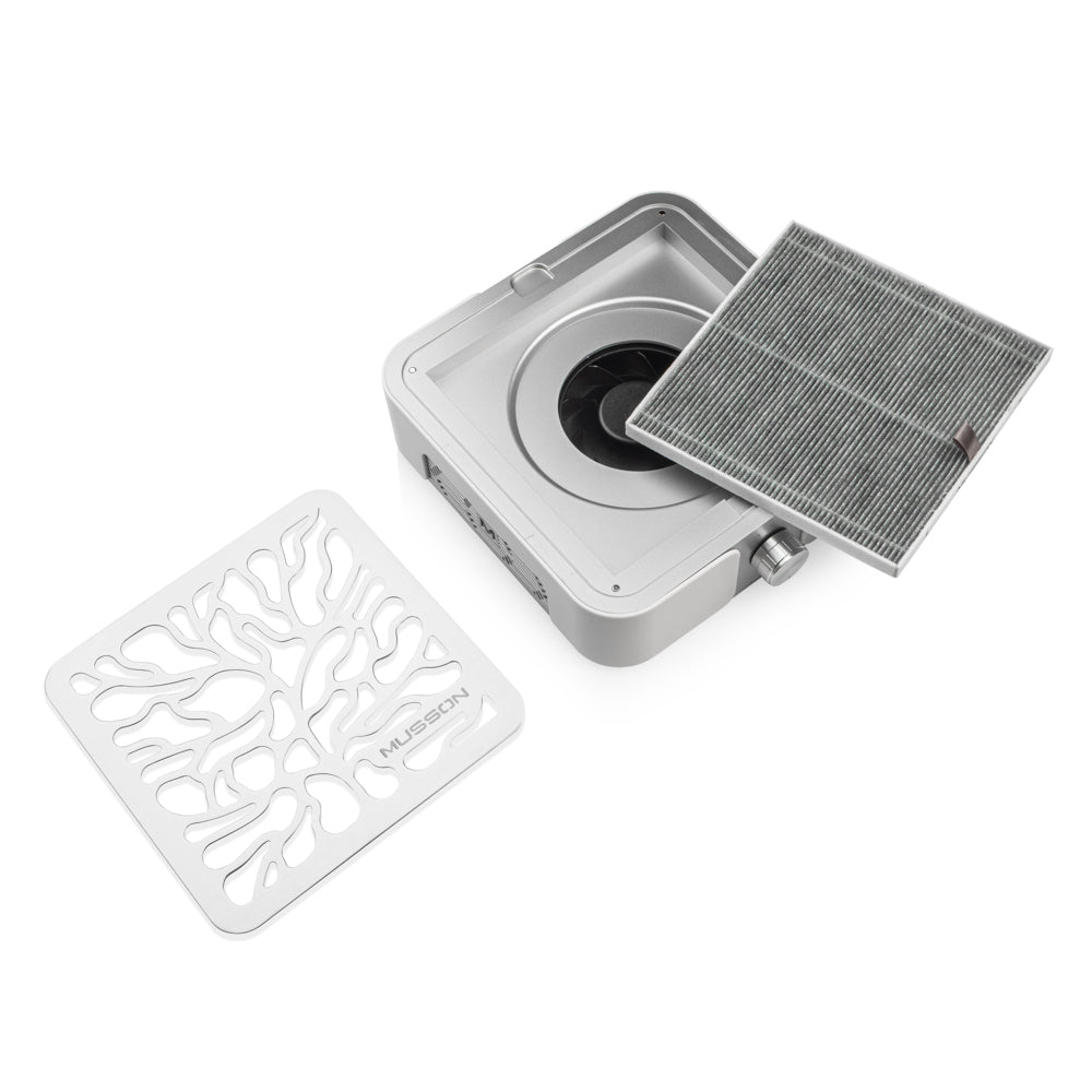 Stofafzuiger MUSSON X3 SILVER 72W professioneel