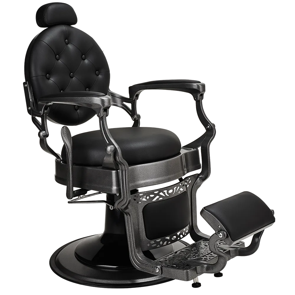 Fauteuil de coiffure Tommy noir