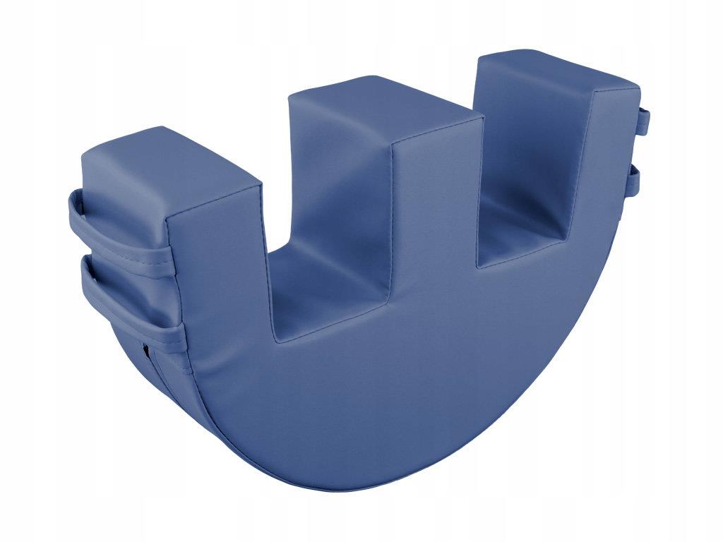 E-vormig kussen K012, Marineblauw