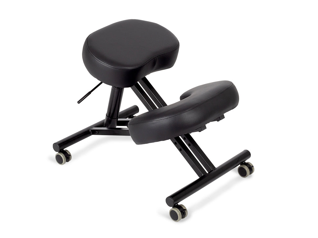 Ergonomische kniestoel Ergo Standard, gasveer, wielen met vergrendeling