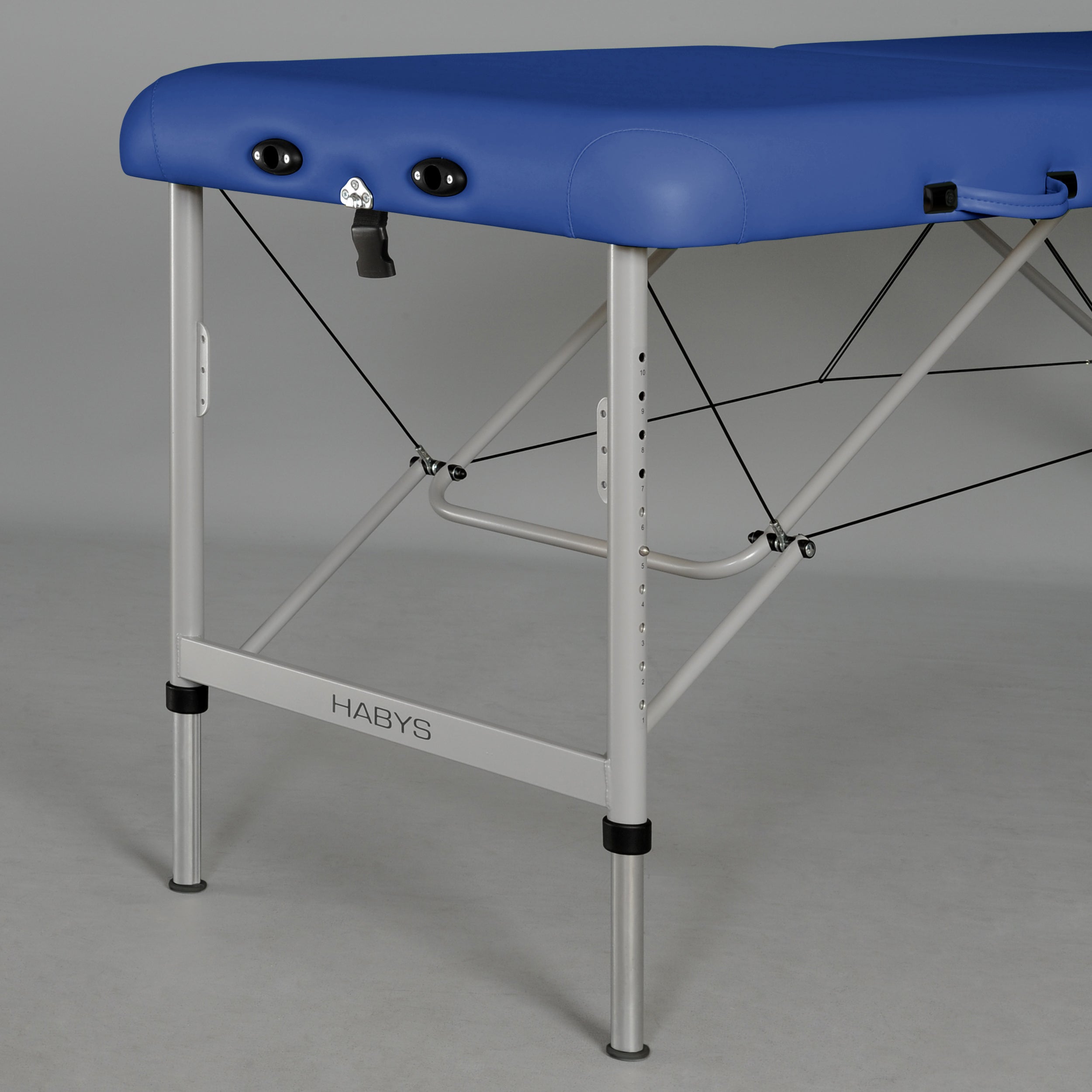 Massagetafel Aero Plus Alu 60 Vinyl Flex K012, Marineblauw