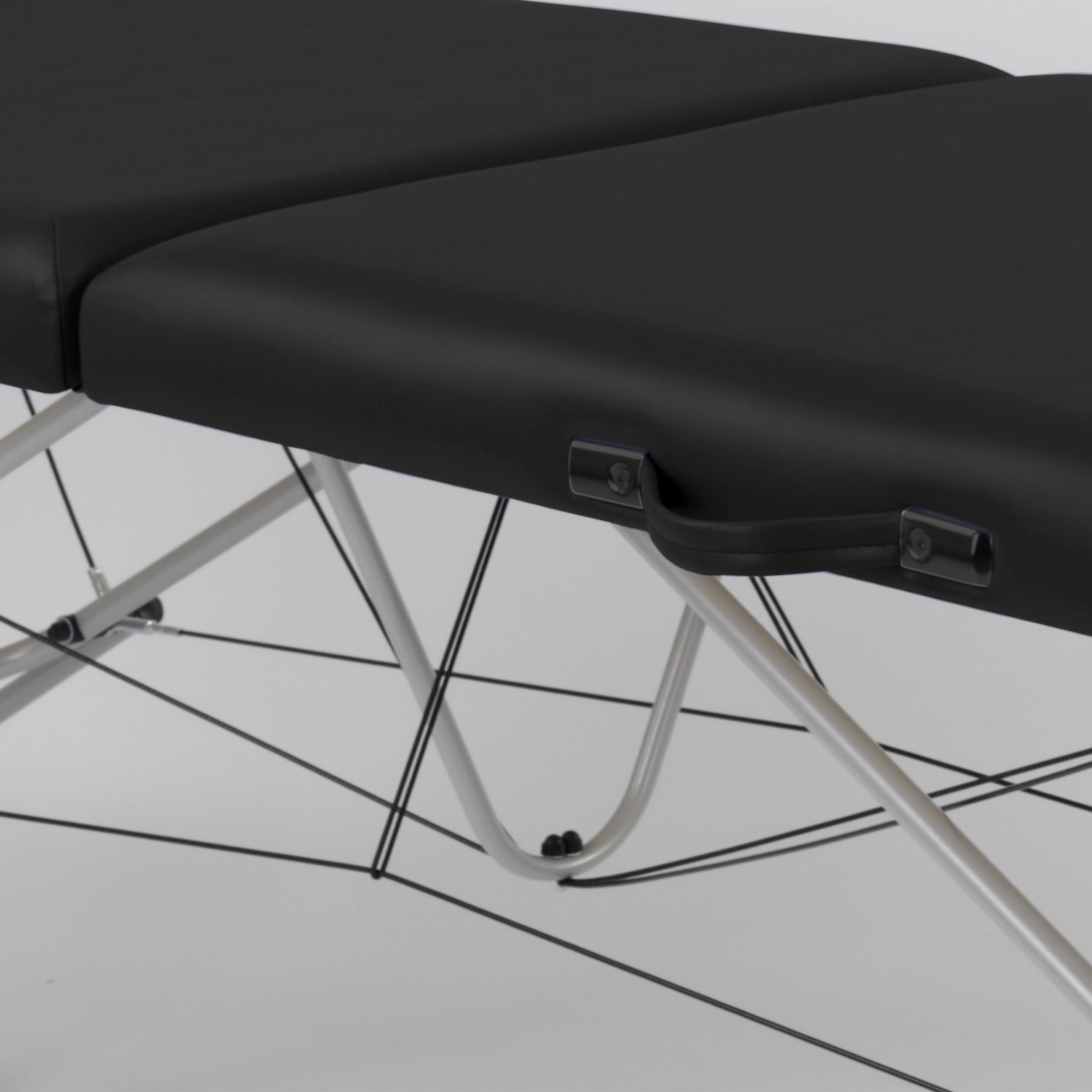 Massagetafel Aero Stabila Alu 60 Vinyl Flex K015, Zwart