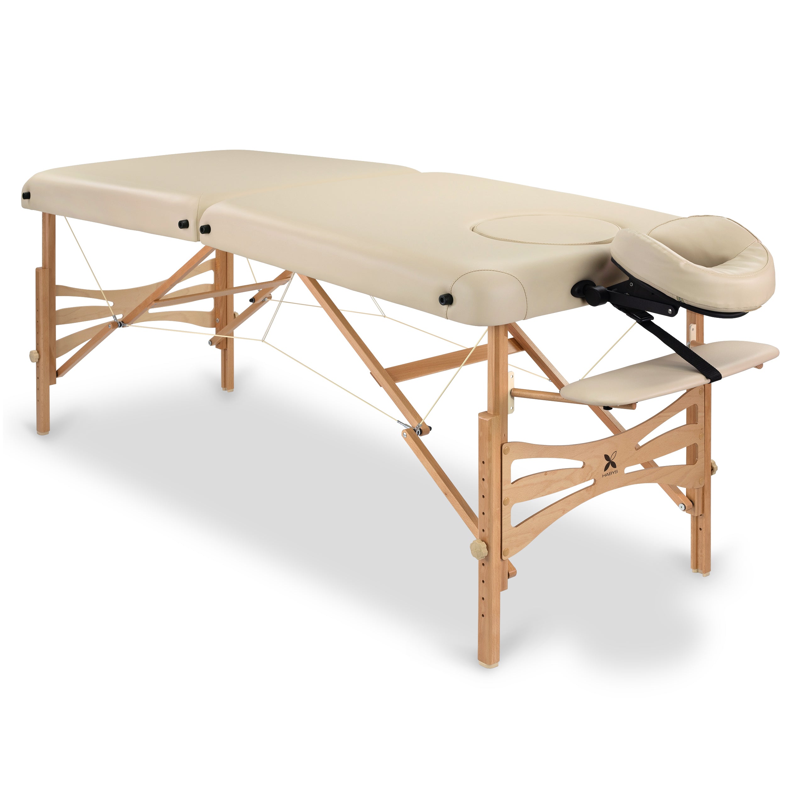 Table de Massage Panda 70 Comfort Trou Visage Vinyle Flex K033 Beige