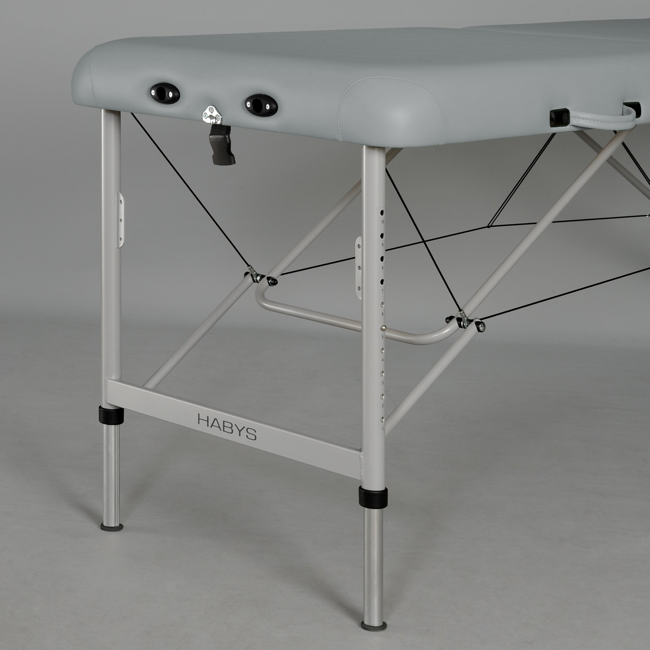 Massagetafel Panda Alu 70 Vinyl Flex K029, Grijs