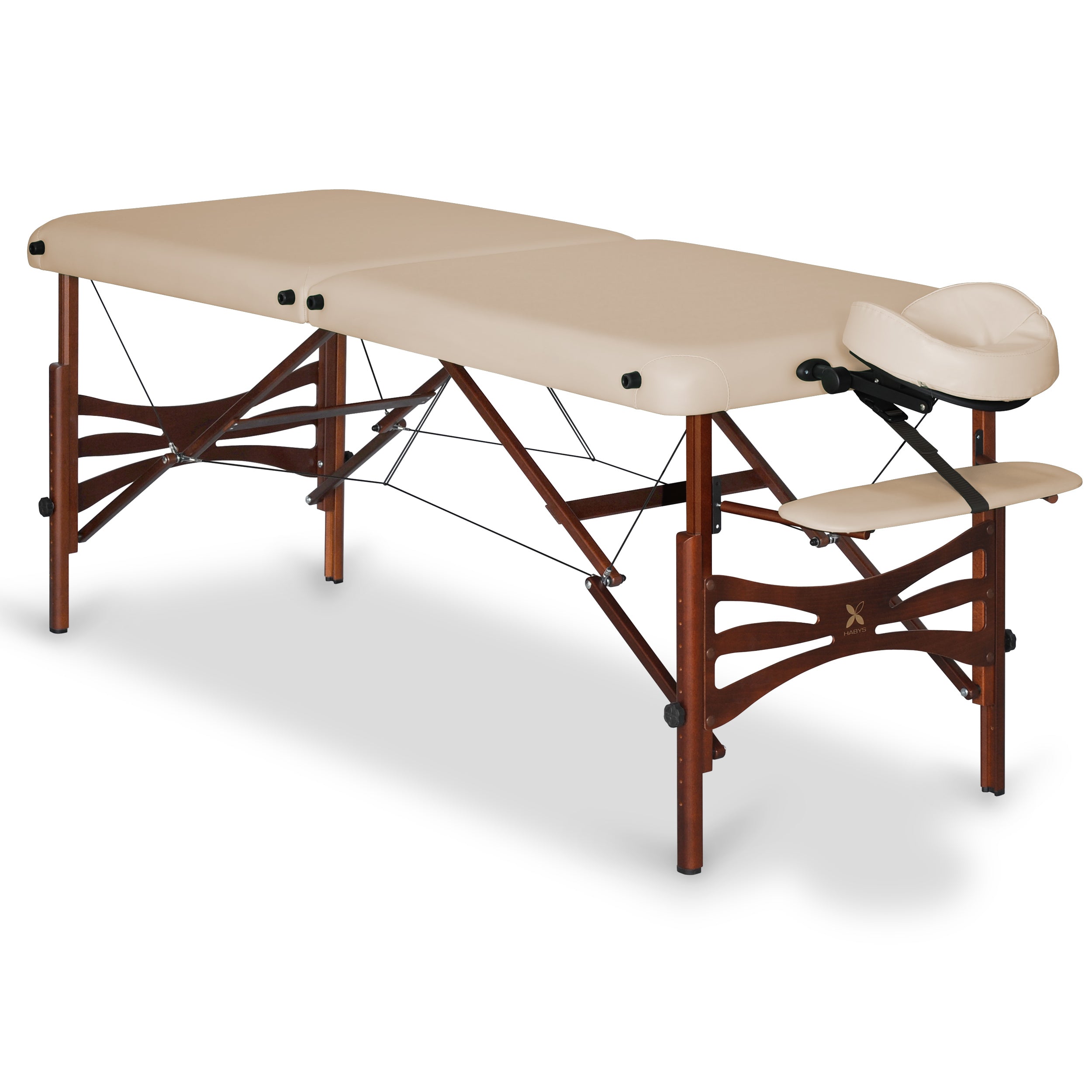 Table de massage Panda Bois Foncé 70 Vinyle Flex K033 Beige