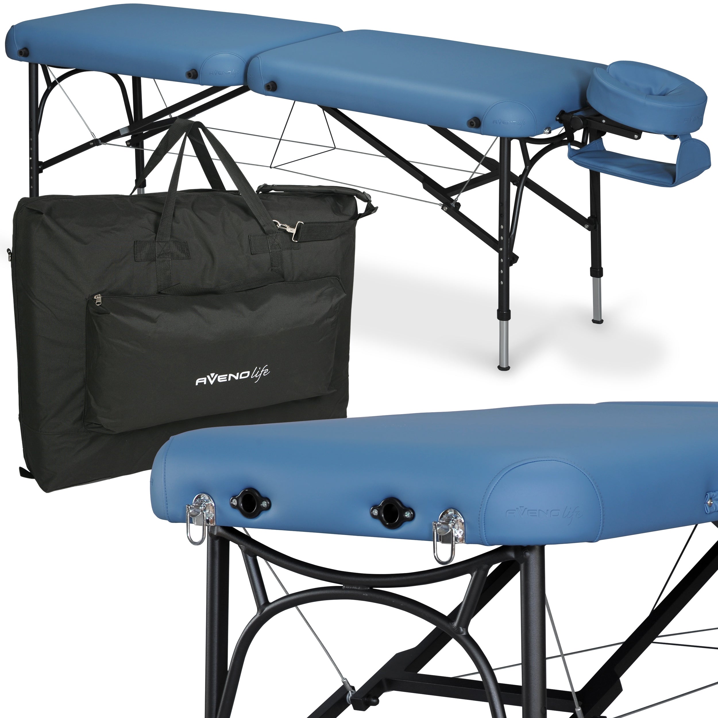 Table de massage Luna Light Soft Touch K651 Seamist