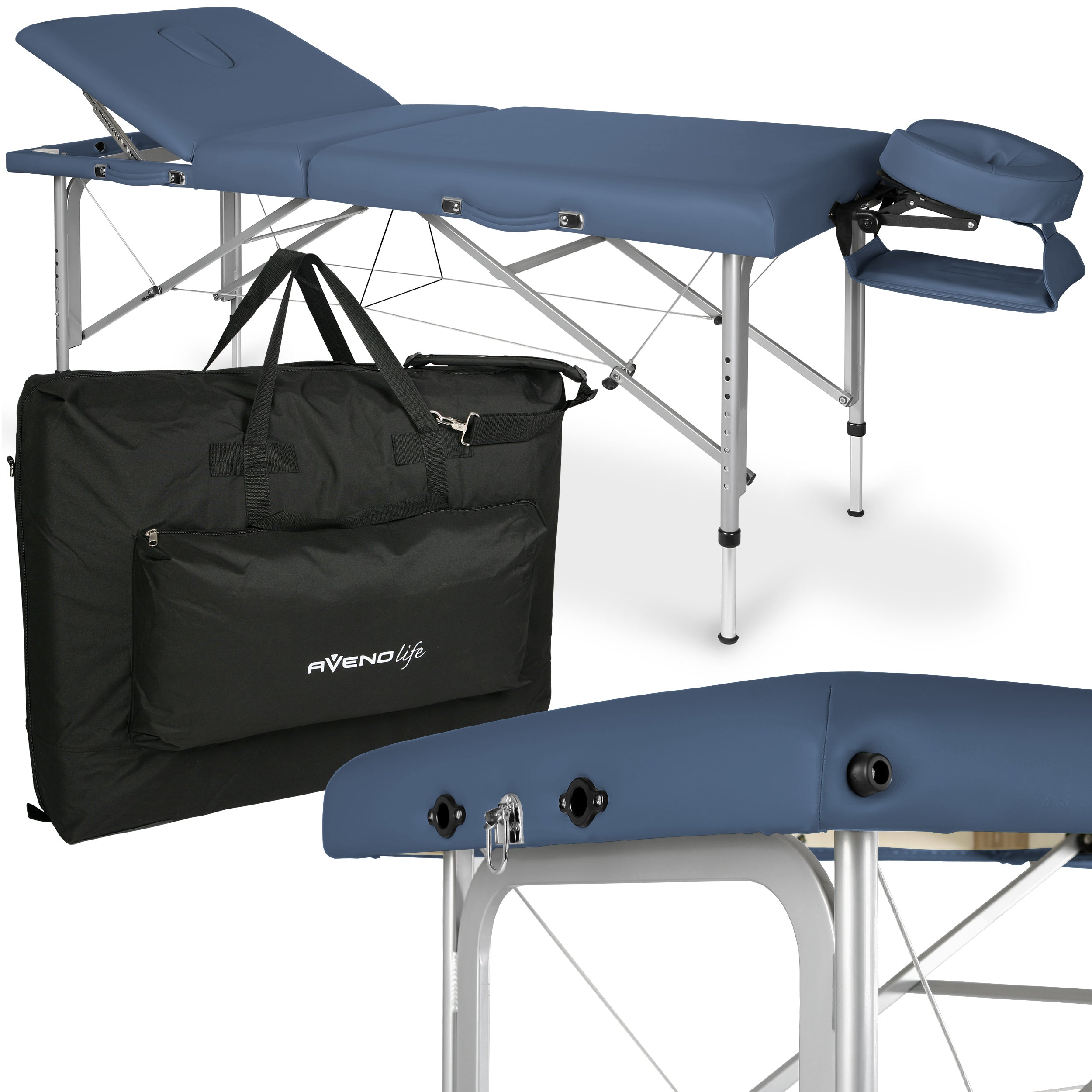 Table de massage Vesta Soft Touch K651 Seamist