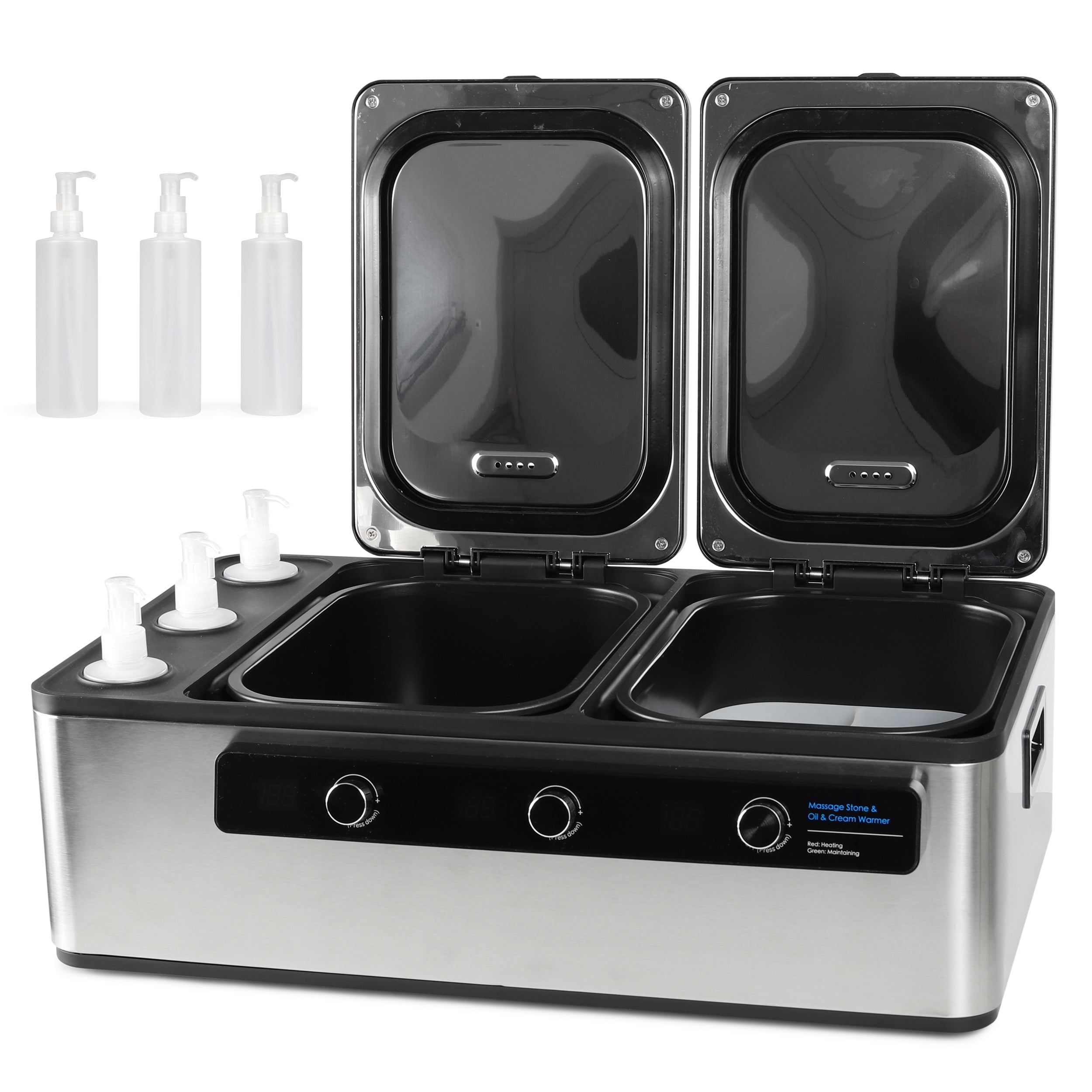 Multifunctionele steen- en olieverwarmer