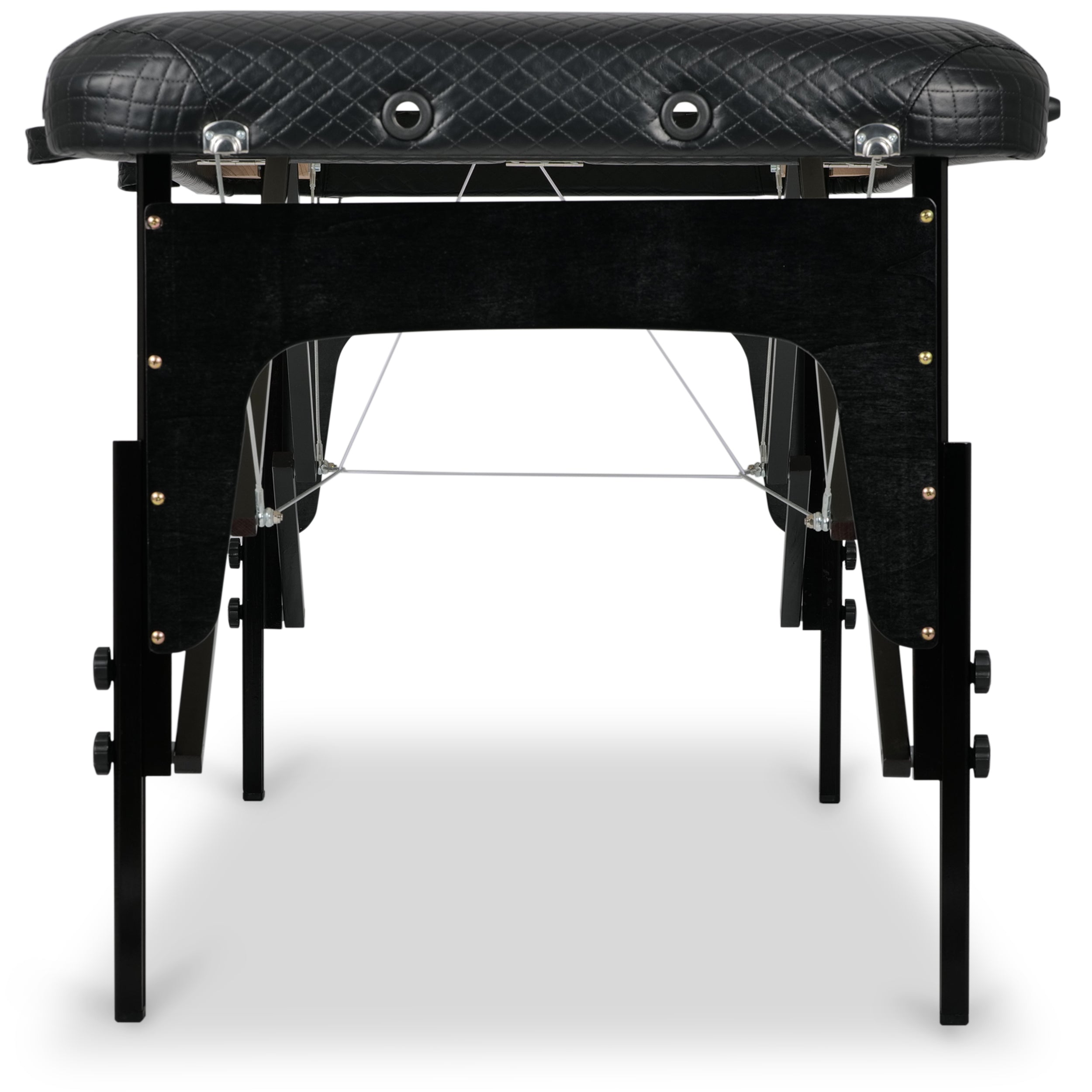 Draagbaar cosmetisch en massagebed Estetic Black Comfy Base K515, Zwart
