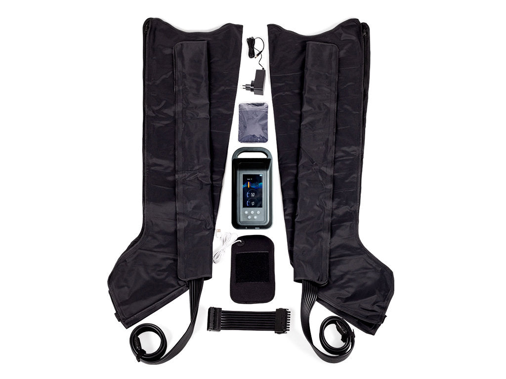 Pro-8 apparaat voor lymfedrainage en pressotherapie, 8 kamers, met verwarming
