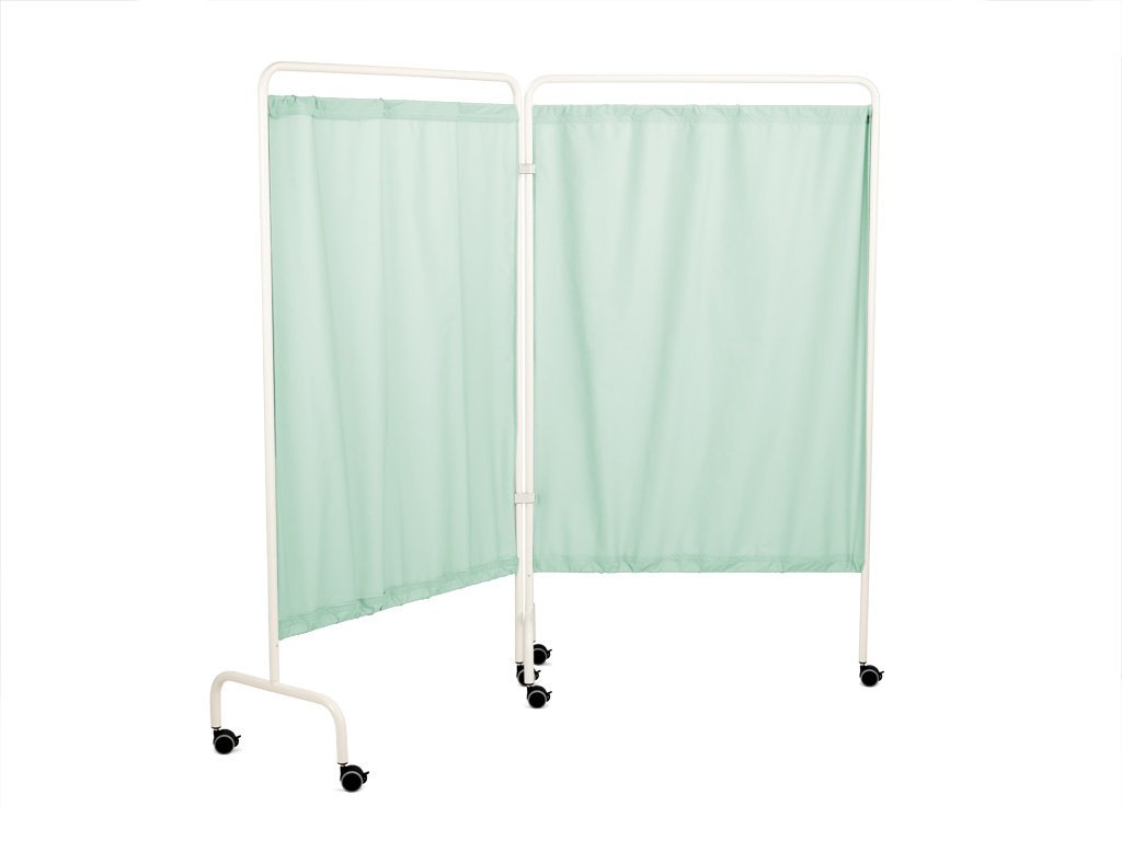 Rideau d'écran modulaire blanc standard Vert