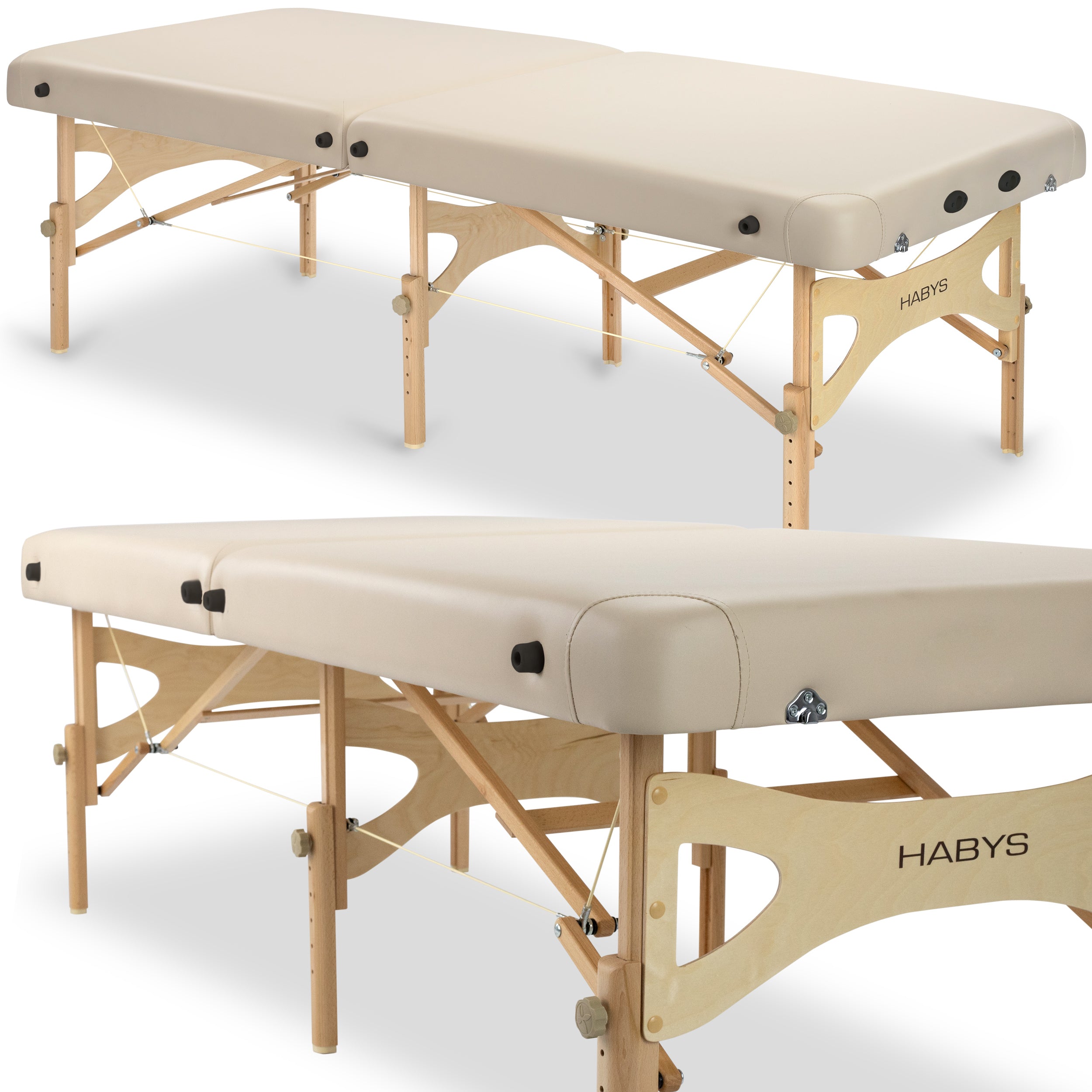 Tafel voor Feldenkraistherapie Hout K033 Beige schuim 2,5 cm