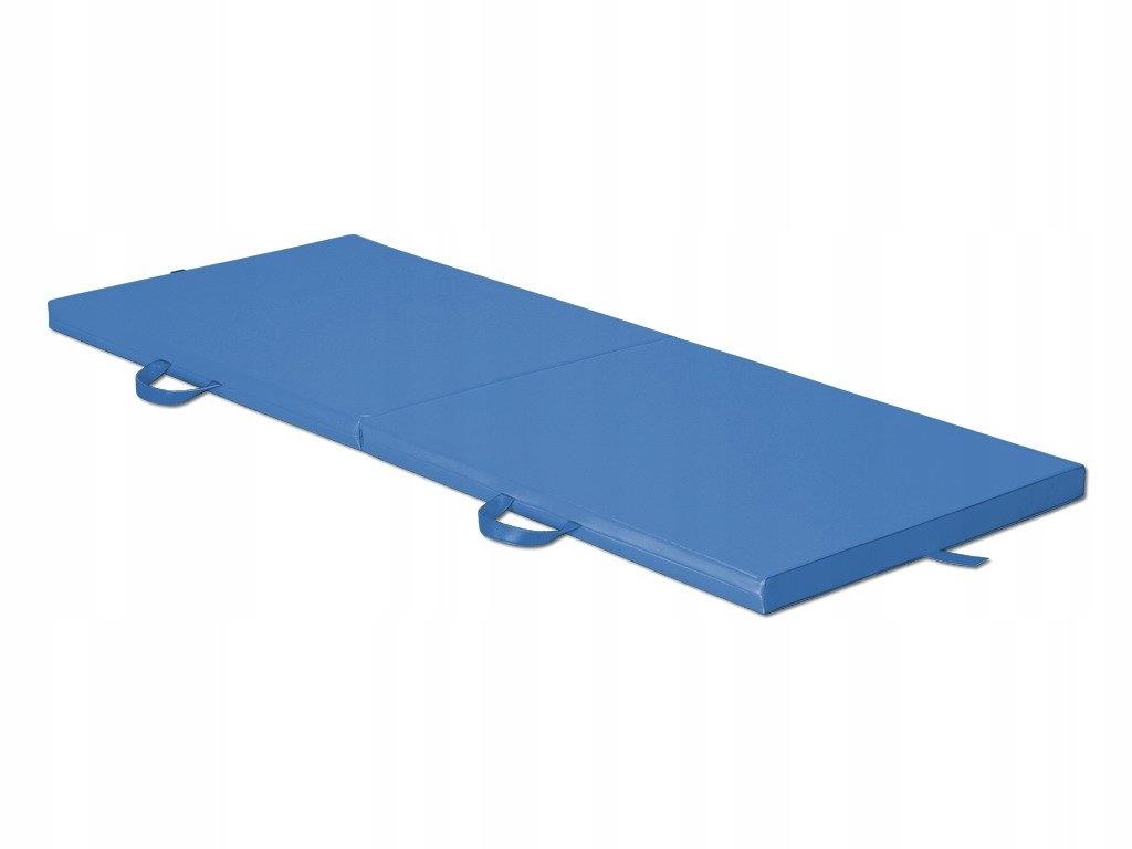 Matelas Pliant en Deux Parties 170x65x5 K023 Bleu