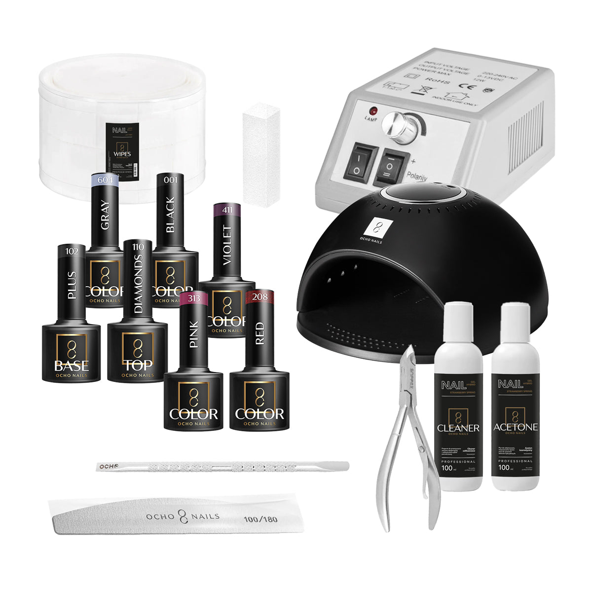 OCHO NAILS hybride starterkit 2