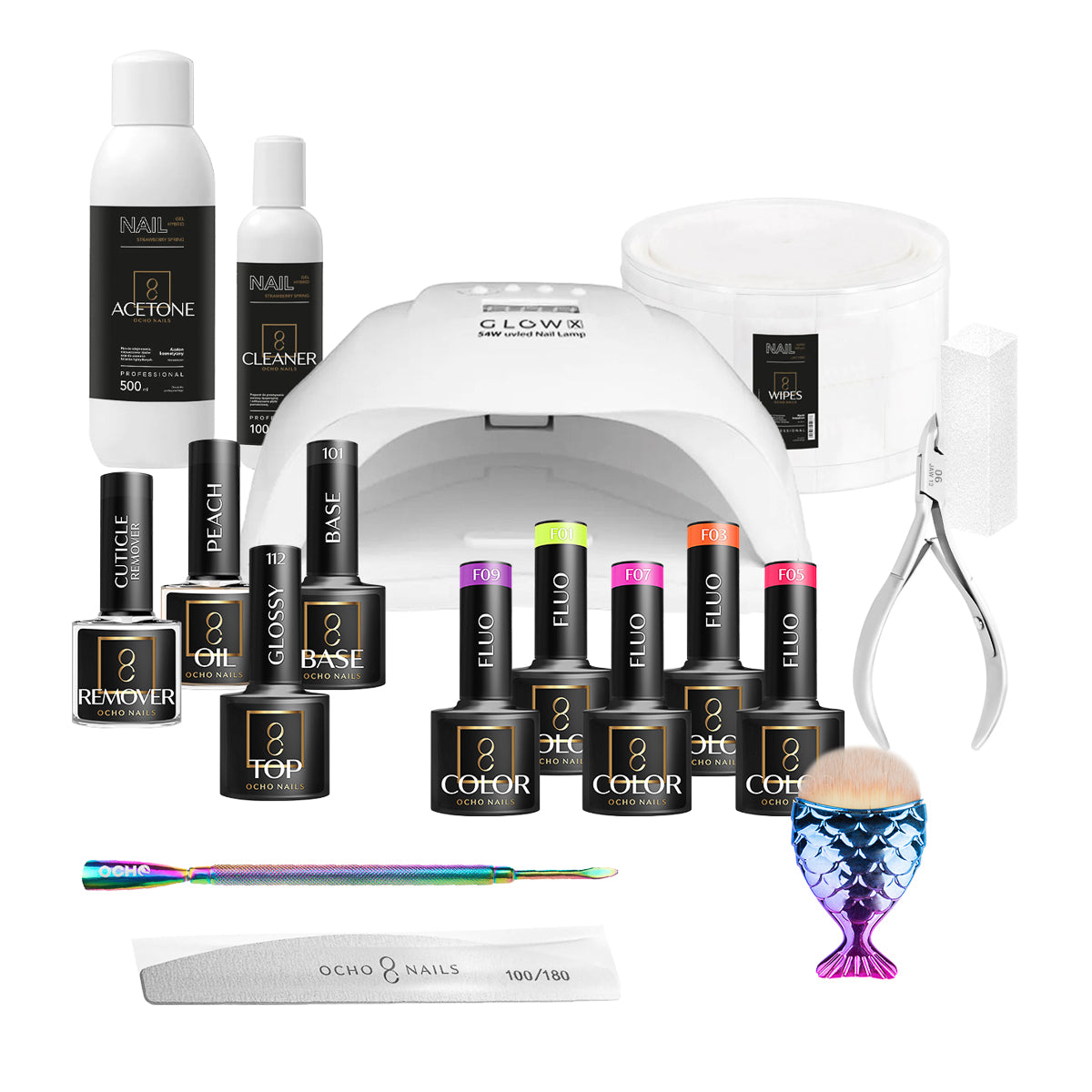 OCHO NAILS hybride starterkit 6