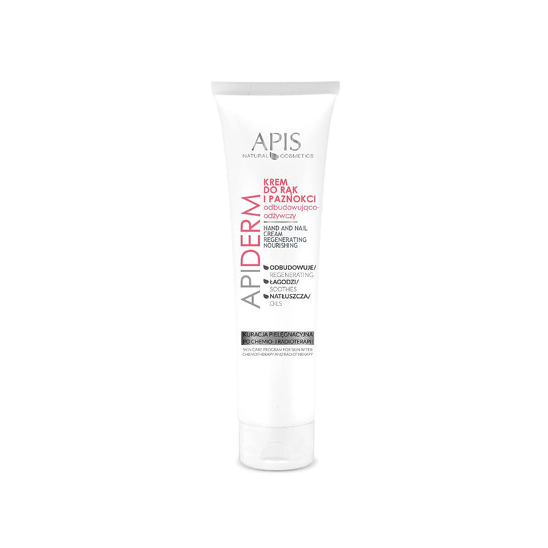 Apis apiderm herstellende en voedende crème voor handen en nagels na chemotherapie en radiotherapie 100 ml