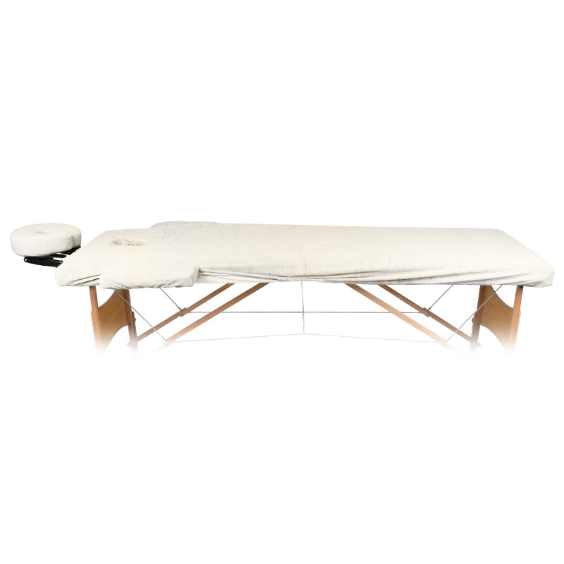 DRAP DE LIT ÉPONGE COMFORT WHITE SET