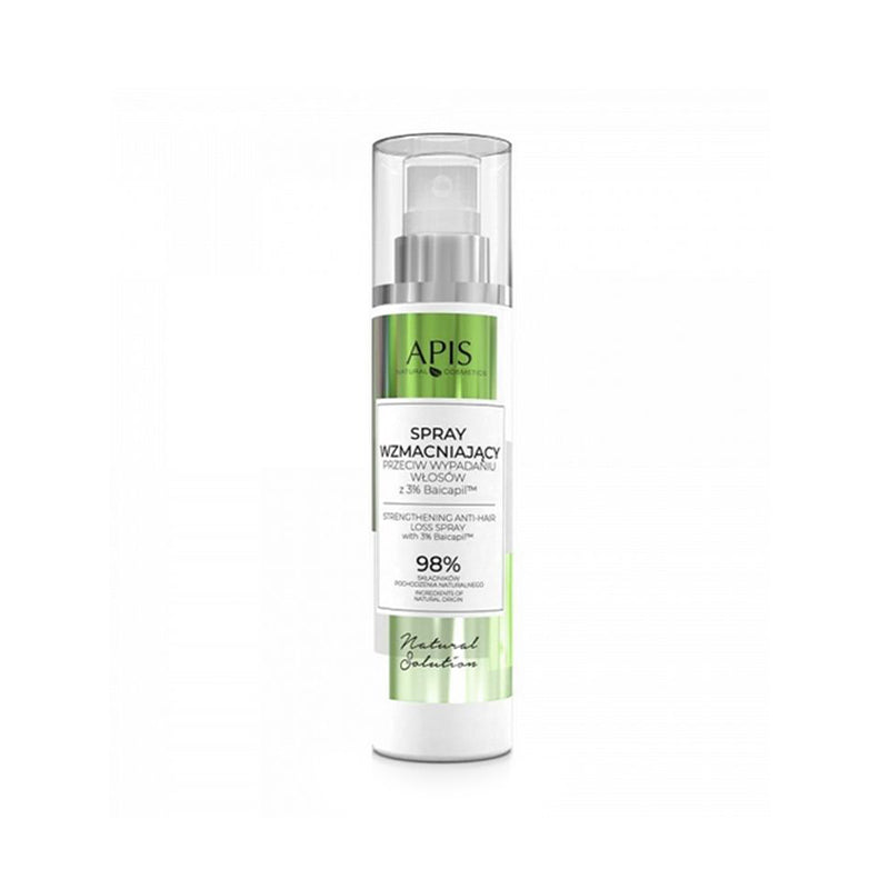 Apis solution naturelle, spray fortifiant contre la chute des cheveux au baicapil 3%, 150 ml