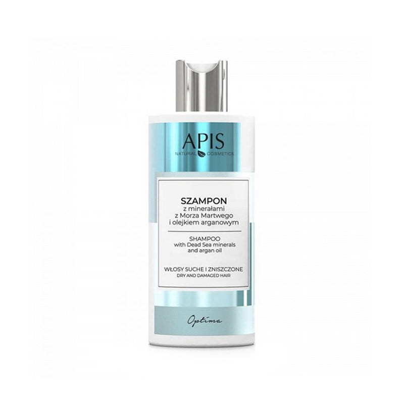 Apis optima, shampooing aux minéraux de la mer Morte et à l’huile d’argan, 300 ml