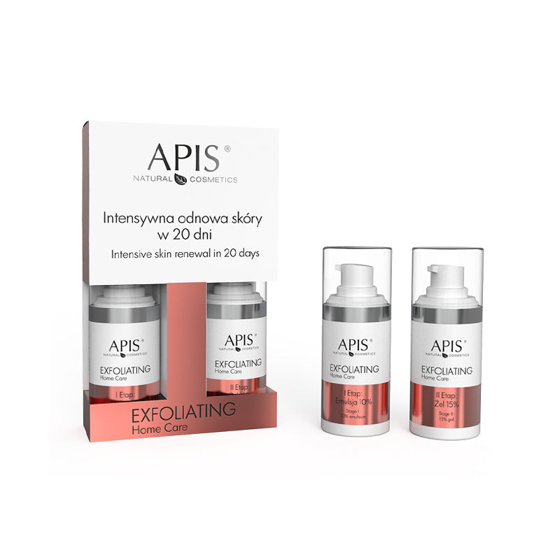 APIS SOIN EXFOLIANT À DOMICILE RENOUVELLEMENT INTENSIF DE LA PEAU EN 2 JOURS